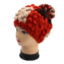 Slouch francés mano de punto de sombrero de ganchillo Beanie Beret regalo de invierno